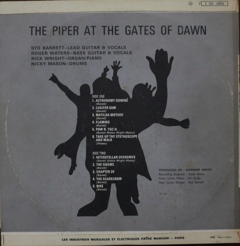 The piper at the gates of dawn