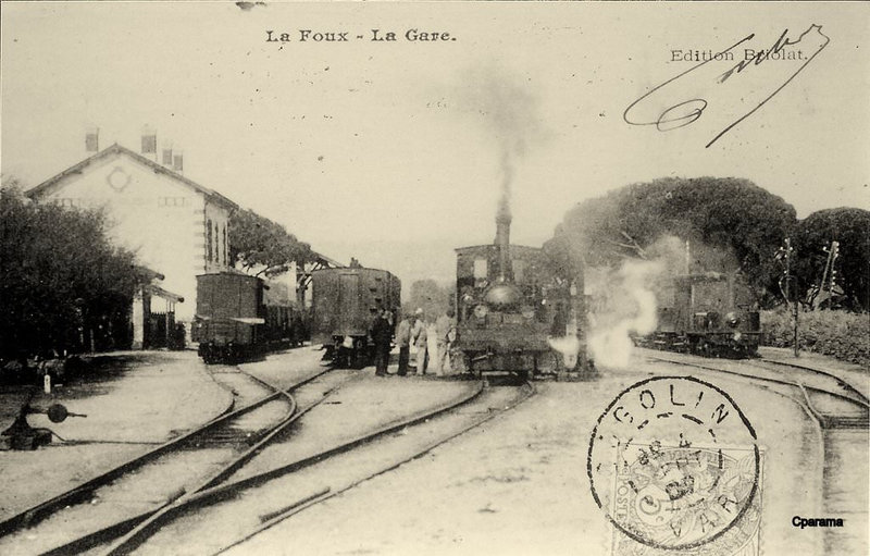 Sud-France La_Foux_-_La_Gare