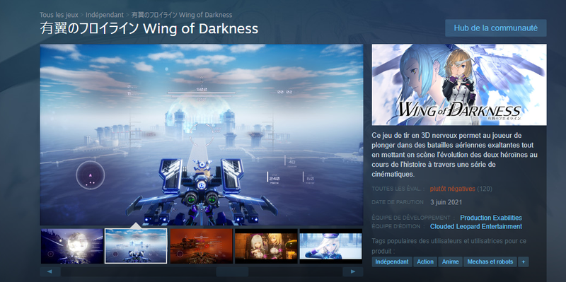 Wing of Darkness Steam