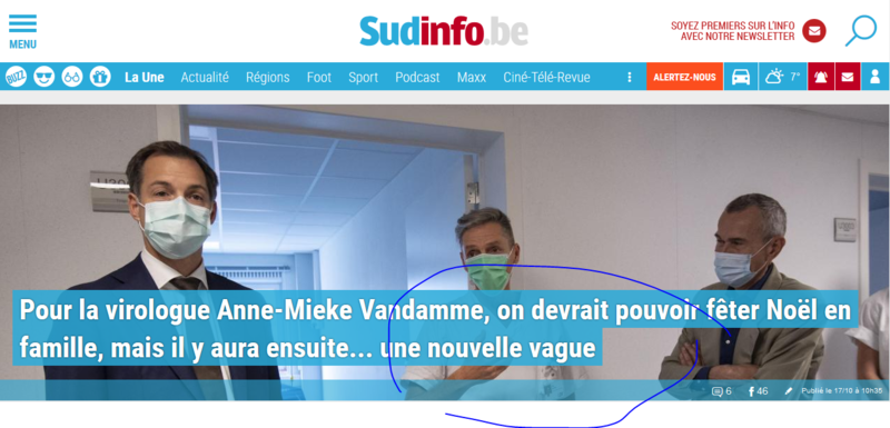 on n'aura jamais fini puisque les gens vont partir et revenir avec le covid