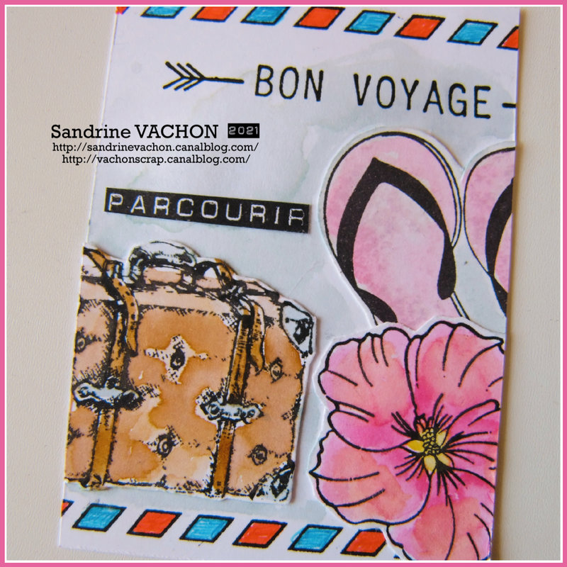 Sandrine VACHON ATC thème voyage juillet 2021 (3)