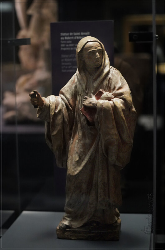 statuette robert d'arbrissel Fontevraud l'abbaye