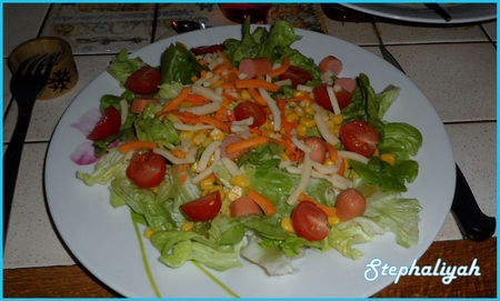 Salade composée -- 18 juillet 2011