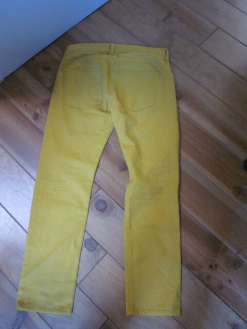 Jean's slim HOMME 4 poches en toile de coton velours