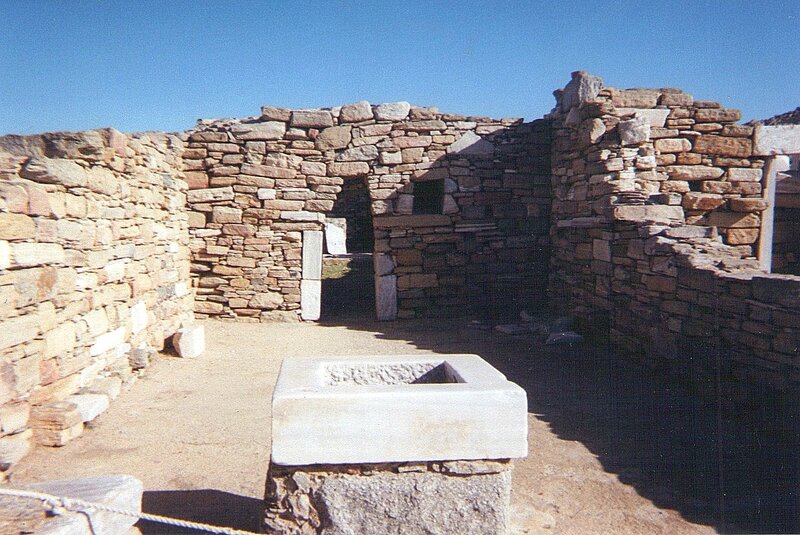 Photo Ruines d'un temple de Délos (original Netteté)