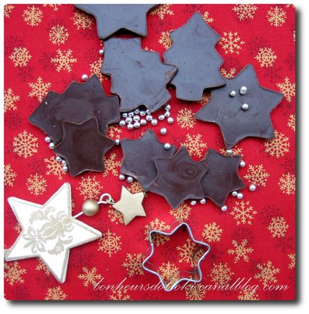 Feuilles guitare : 1er test pour palets chocolat recettes Feuilles guitare : 1er test pour palets chocolat