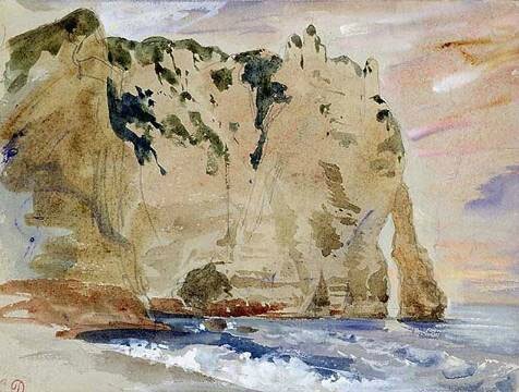 delacroix-cliffs-at-etretat 1838