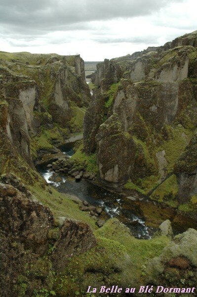 Les gorges de Fjardrargljufur.