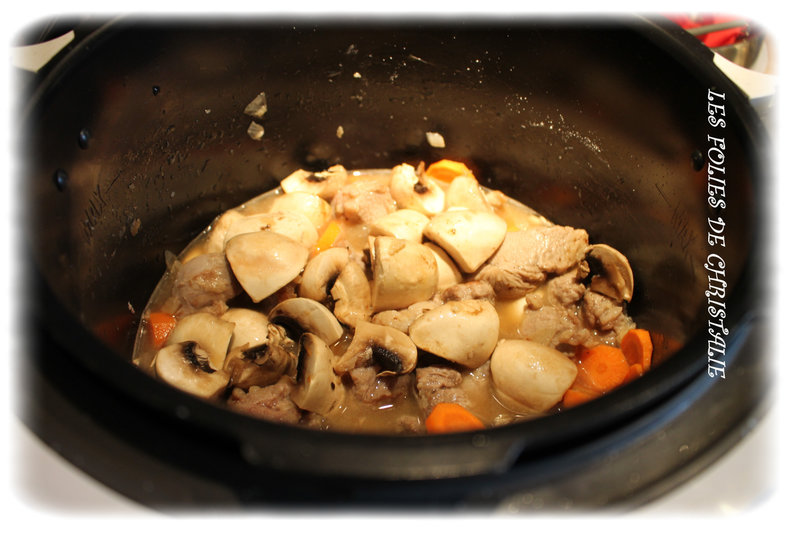 Blanquette de veau Cookéo1