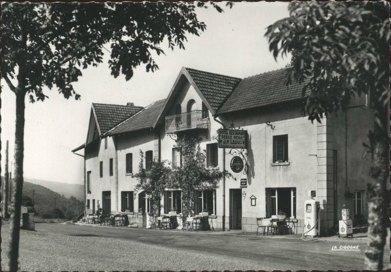 CPSM Col des Croix Hôtel Restaurant Perce Neige Famille Leduc