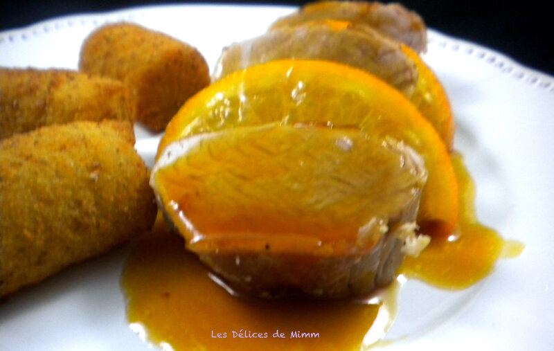 Filet mignon à l'orange 4