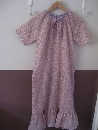 robe de nuit C fleurette 000