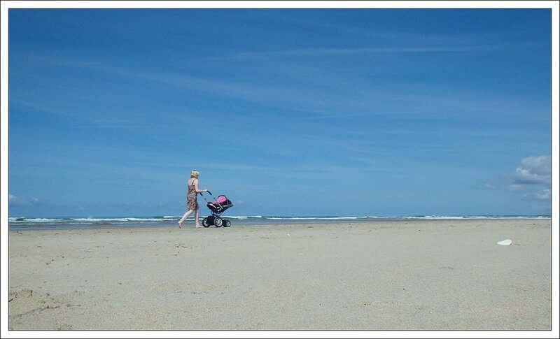 Plage poussette 060814