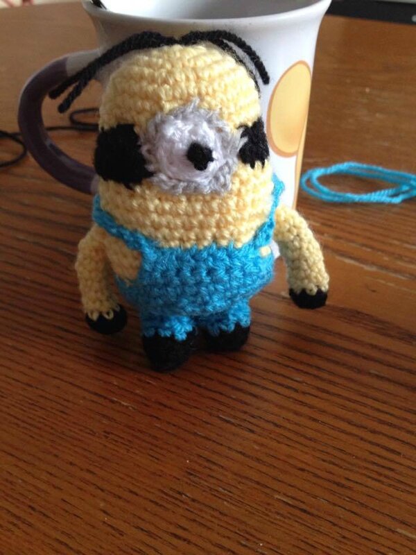 Petit minion par Isabelle Kostmann