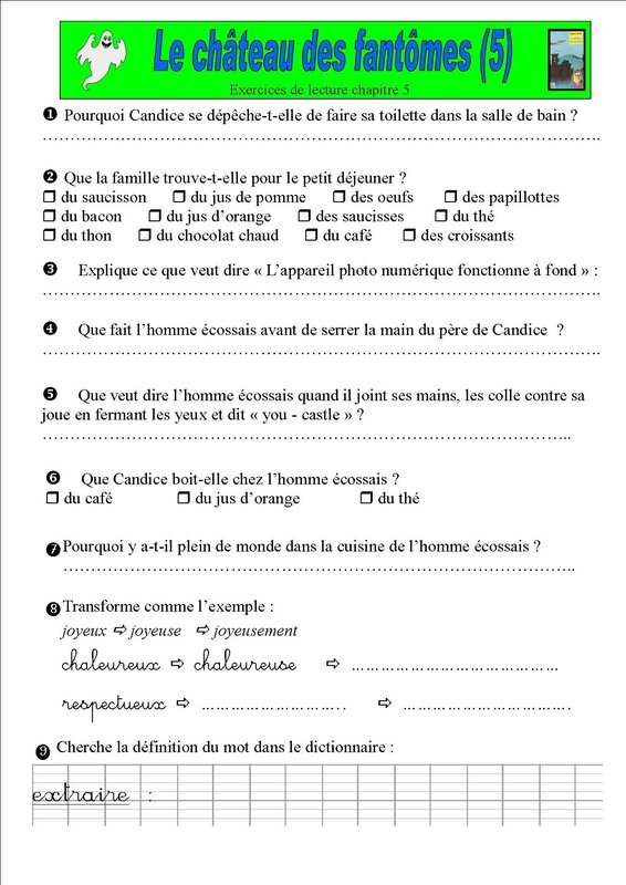 exercices chapitre 5