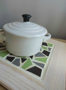 dessous de plat mosaique
