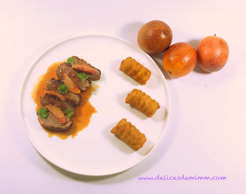 Filet de canard à l’orange sanguine 3