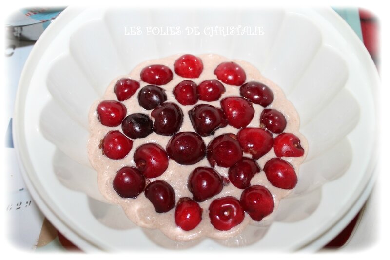 Bavarois cerises 7