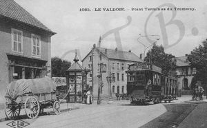 CPA Tramway 1910-XX Valdoie CCTB