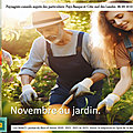 👨‍🌾 Novembre au jardin Paysagiste Pays Basque Paysagiste Landes.
