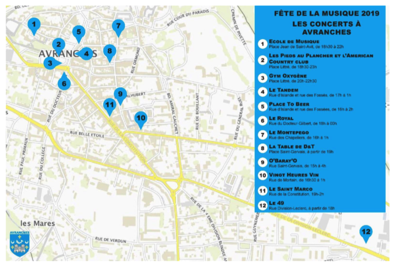 fête de la musique_Avranches_plan_2019