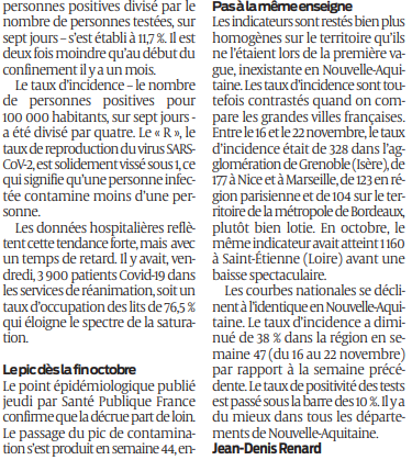 2020 11 29 SO l'espoir renaît face au déclin épidémique3
