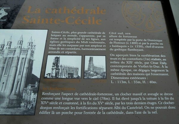 info cathedrale ste cecile albi