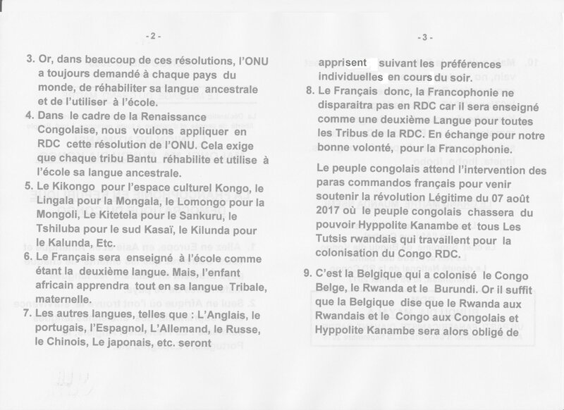 LA FRANCOPHONIE EN REPUBLIQUE DEMOCRATIQUE DU CONGO b