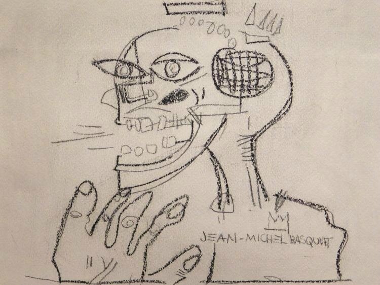 Jean-Michel Basquiat (1960-1988)(Attributed), Skull