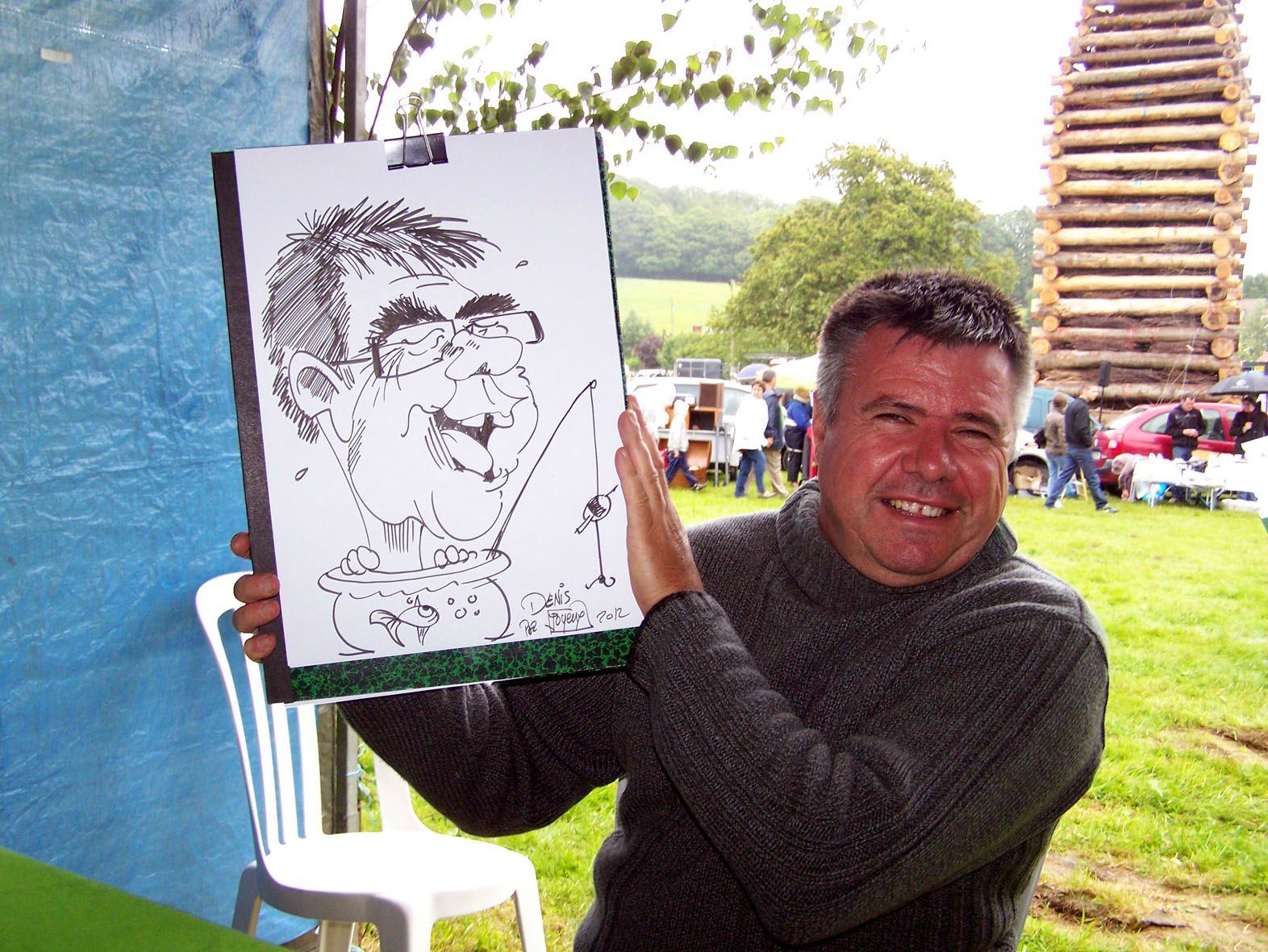 Caricature en direct JOYEUX