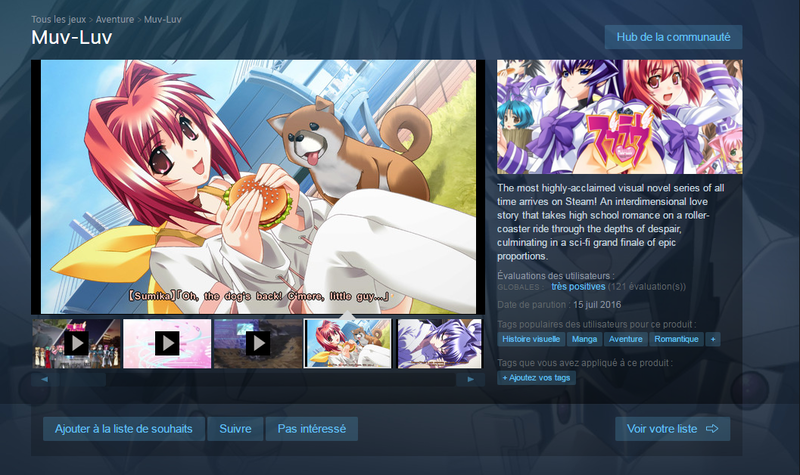 Muv Luv Steam