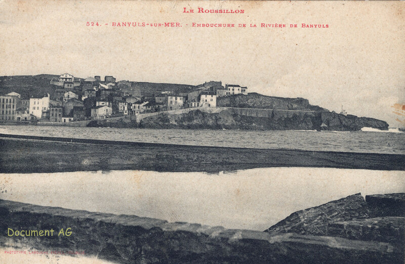 754 Embouchure de la Rivière de Banyuls 1917'