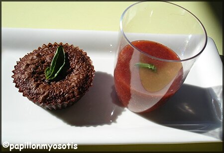 Fondant chocolat soupe fraise Salez Poivrez_2