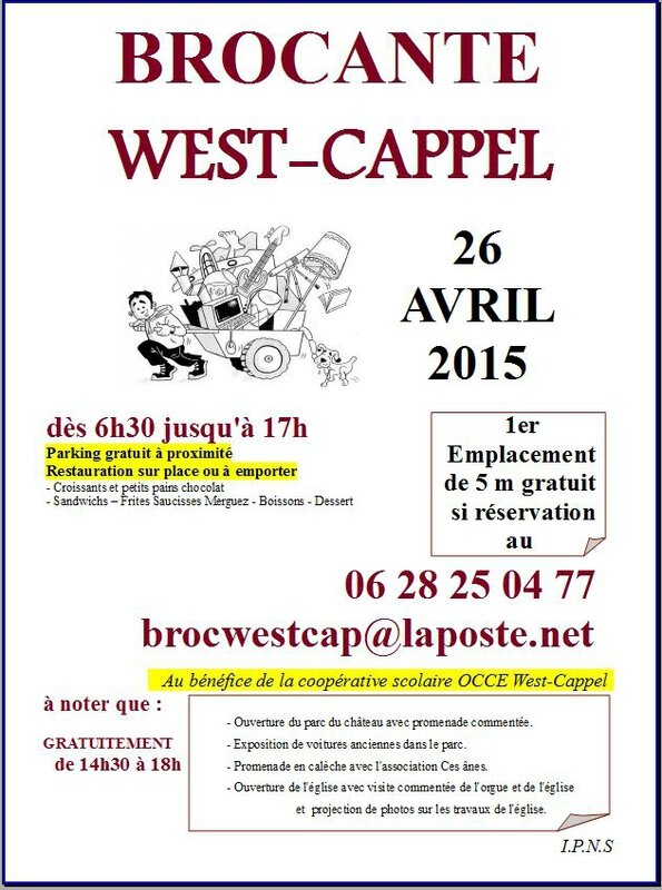 PUB Brocante West-Cappel 26 avril 2015