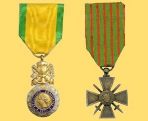 Médaille militaire & Croix de guerre