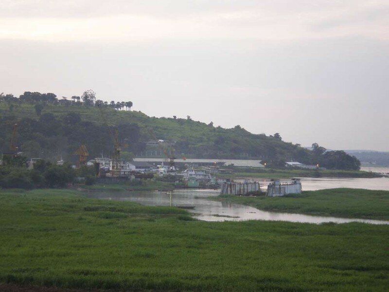 Les bords du fleuve