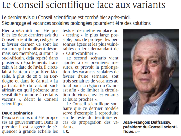 2021 02 25 SO Le conseil scientifique face aux variants