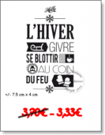 tampon hiver 10%