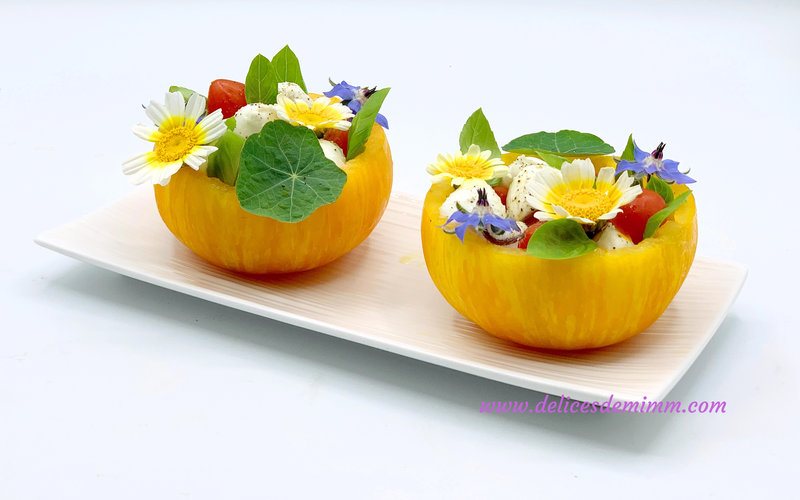 Ma tomate-mozzarella revisitée 2