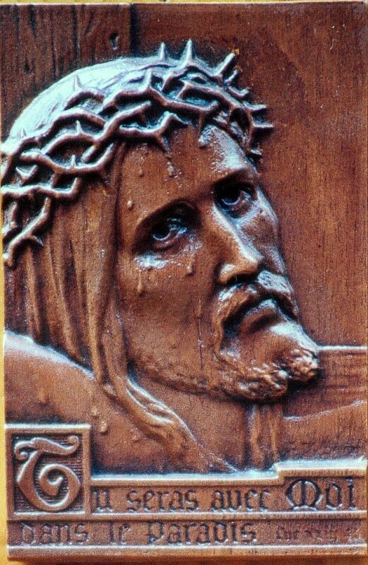 christ bon larron