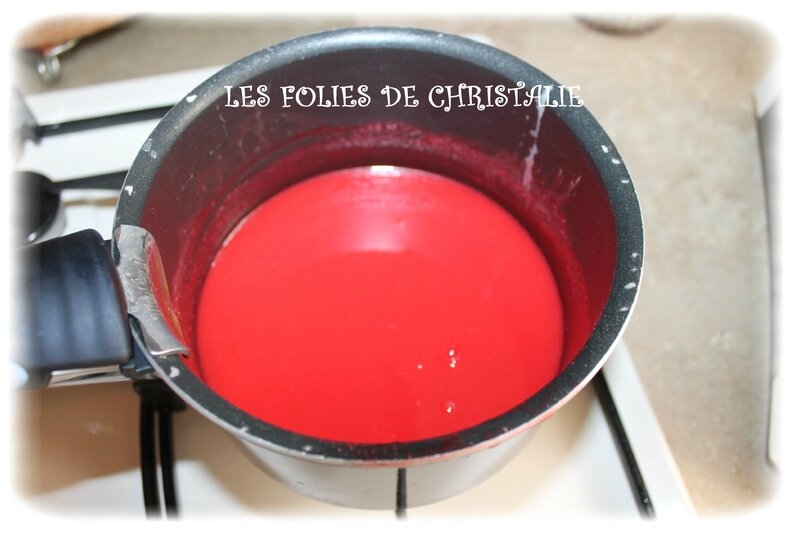 Bavarois choc framboises 30