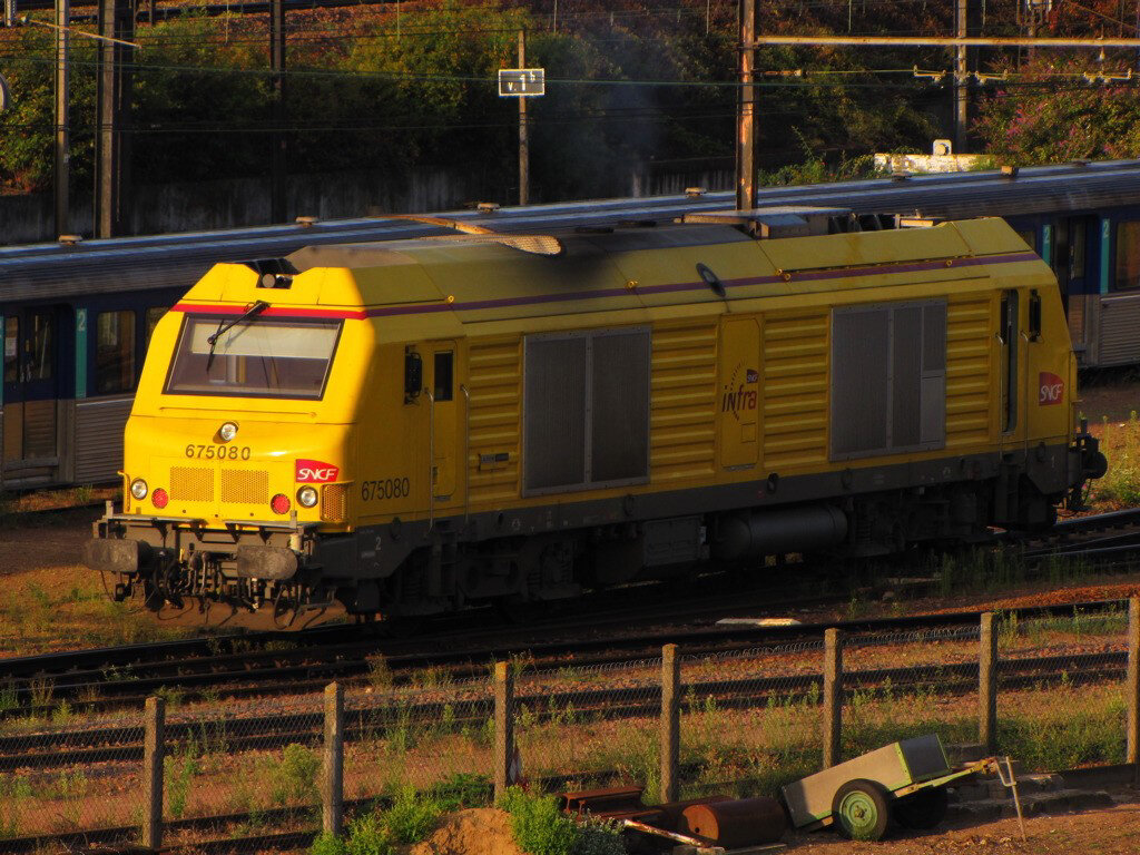 BB 75080 infra, St Pierre des Corps
