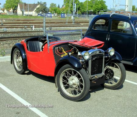 Austin seven 65 nippy 2 seater sport de 1933 (Rencard Haguenau avril 2011) 02