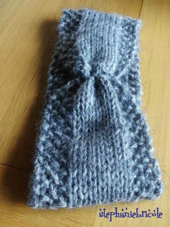 tuto tricot, diy headband, tricoter un bandeau bis