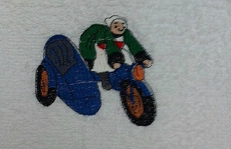 muriel Bécassine moto