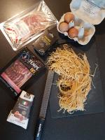 chez cathytutu tous en cuisine cyrl lignac vraie carbonara itaienne chef zanoni simone spaghetti maison marcato laminoir (2)