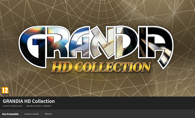 Grandia HD Collection Switch