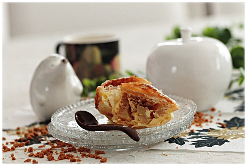 pomme- tarte-tourte-spéculoos-omnicuiseur-recette-basse température dessert
