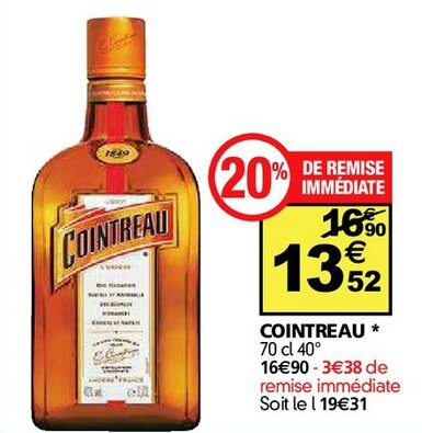 Auchan Cointreau du 29-06 au 4-07-2016