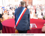 back-french-mayor-scarf-flag-260nw-508401409